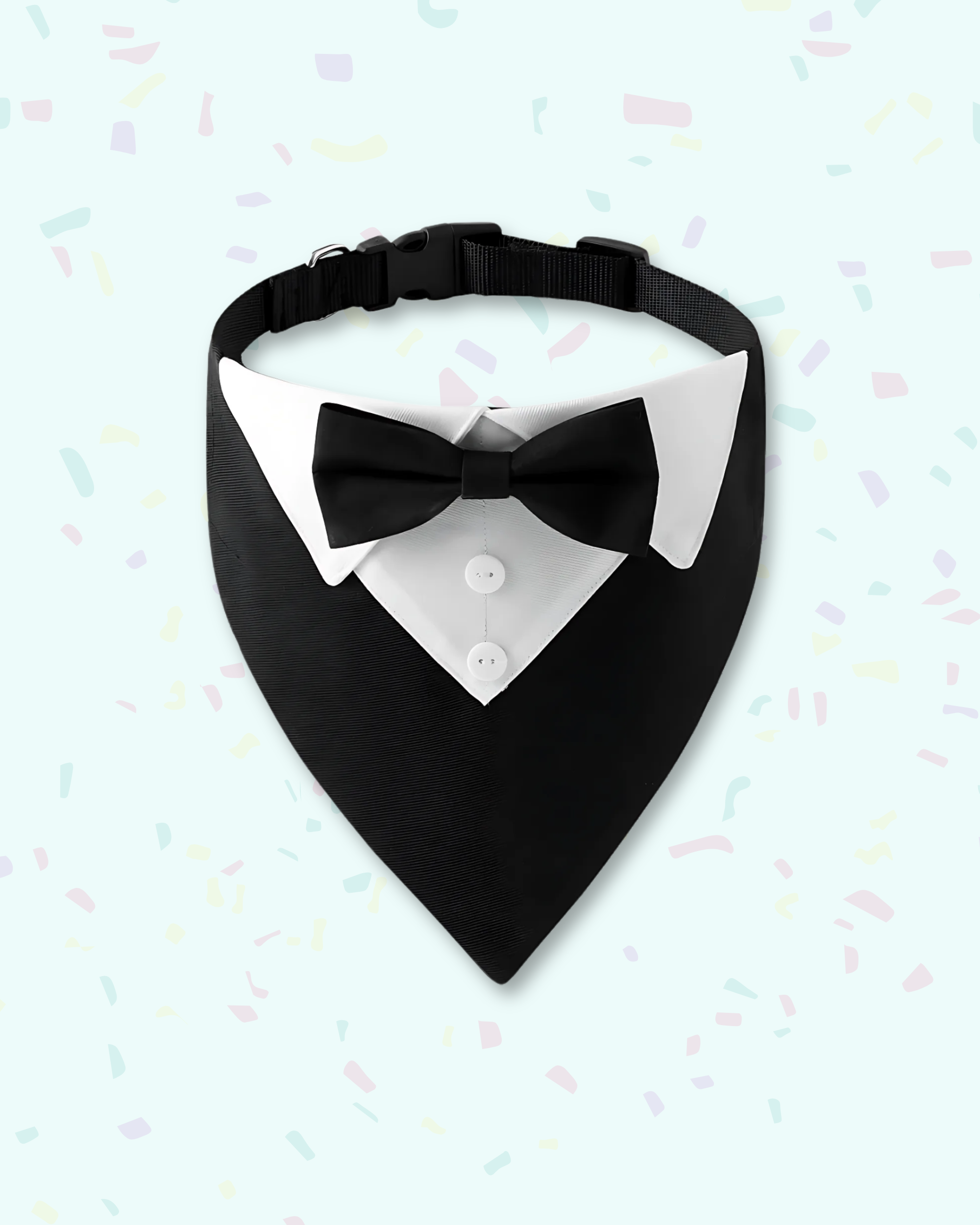 Pet Suit Bandana with Bow Tie