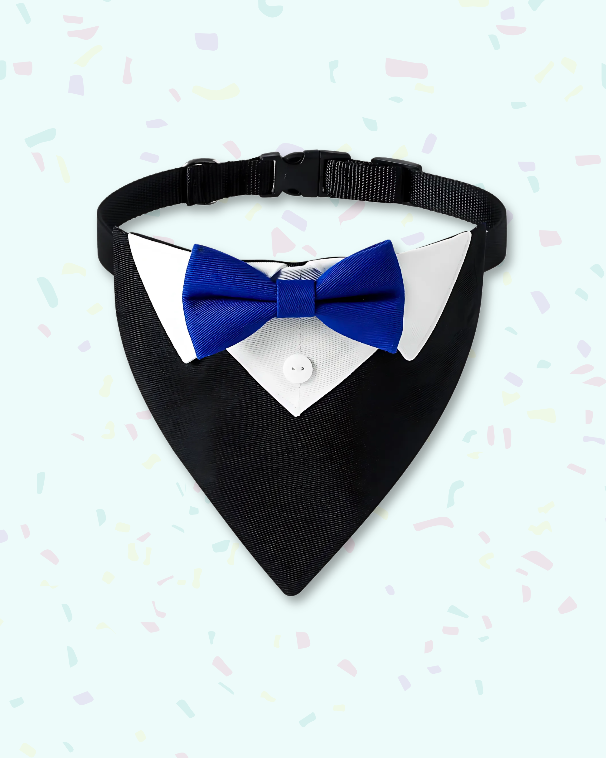 Pet Suit Bandana with Bow Tie