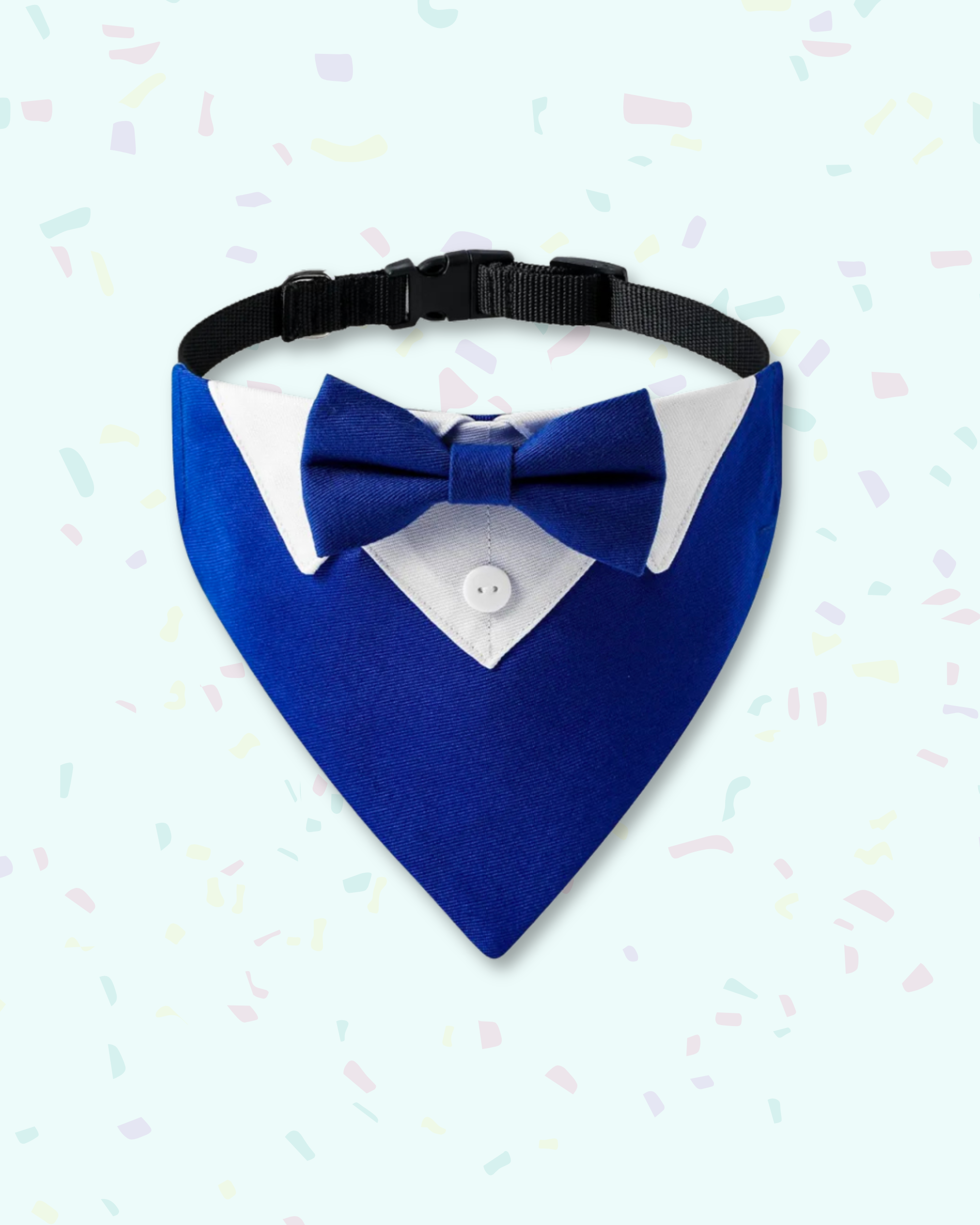 Pet Suit Bandana with Bow Tie