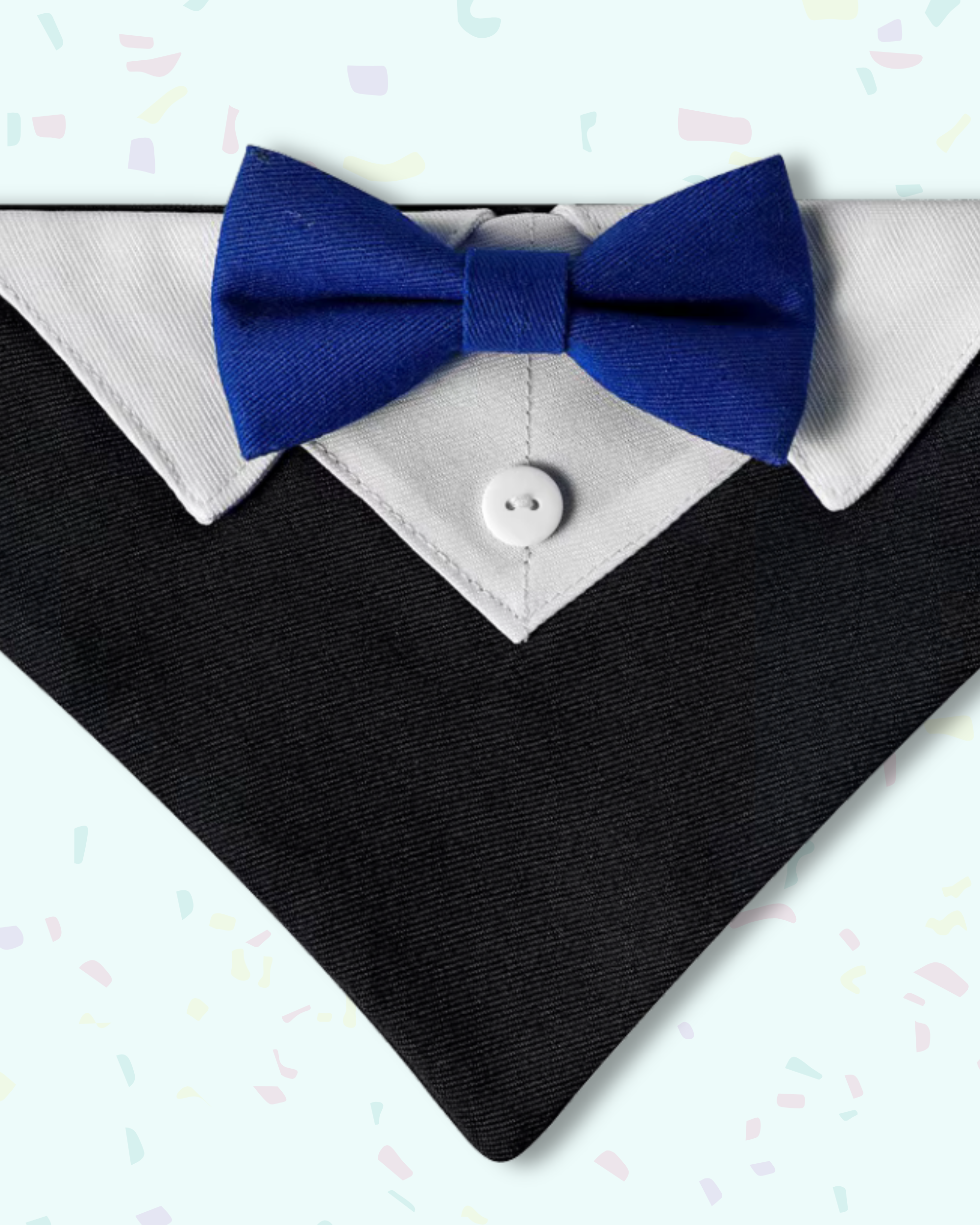 Pet Suit Bandana with Bow Tie