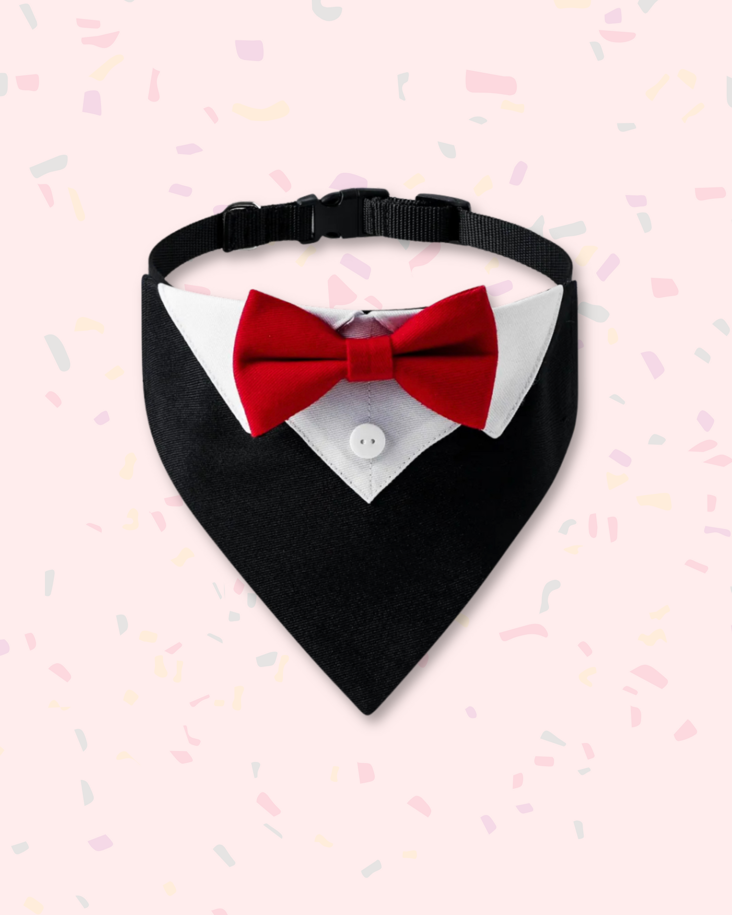 Pet Suit Bandana with Bow Tie